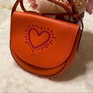 COACH X KEITH HARING Hudson Heart Bag